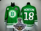 nhl boston bruins #18 horton green[2011 stanley cup champions]