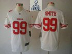 2013 Super Bowl XLVII Youth NEW NFL San Francisco 49ers 99 Aldon Smith White(Youth Limited)