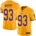 Youth Nike Washington Redskins #93 Trent Murphy Limited Gold Rush NFL Jersey