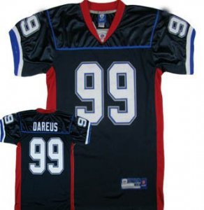 nfl Buffalo Bills #99 Dareuss Navy Blue