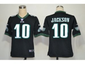 NIKE NFL Philadelphia Eagles #10 DeSean Jackson Black Game Jerseys