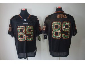 Nike NFL Chicago Bears #89 mike ditka Black Jerseys[camo fashion Elite]