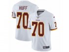 Mens Nike Washington Redskins #70 Sam Huff Vapor Untouchable Limited White NFL Jersey