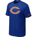 Chicago Bears Sideline Legend Authentic Logo T-Shirt Blue