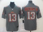 Nike Browns #13 Odell Beckham Jr. Gray Camo Vapor Untouchable Limited Jersey