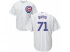 Mens Majestic Chicago Cubs #71 Wade Davis Replica White Home Cool Base MLB Jersey