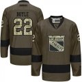 New York Rangers #22 Dan Boyle Green Salute to Service Stitched NHL Jersey