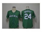 mlb jerseys seattle mariners #24 griffey green (Cool Base)