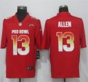 Nike AFC Chargers #13 Keenan Allen Red 2019 Pro Bowl Limited Jersey
