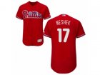 Philadelphia Phillies #17 Pat Neshek Red Flexbase Authentic Collection MLB Jersey