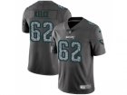 Nike Philadelphia Eagles #62 Jason Kelce Gray Static Men NFL Vapor Untouchable Limited Jersey