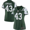 Women's Nike New York Jets #43 Julian Howsare Limited Green Team Color NFL Jersey