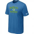 Green Bay Packers Heart & Soul light Blue T-Shirt