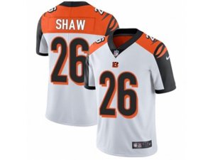Nike Cincinnati Bengals #26 Josh Shaw Vapor Untouchable Limited White NFL Jersey