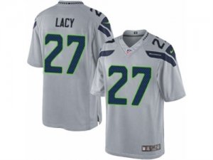 Mens Nike Seattle Seahawks #27 Eddie Lacy Limited Grey Alternate NFL Jersey