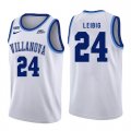 Villanova Wildcats #24 Tom Leibig White College Basketball Jersey