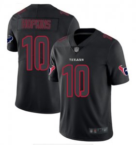 Nike Texans #10 DeAndre Hopkins Black Impact Rush Limited Jersey