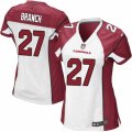 Womens Nike Arizona Cardinals #27 Tyvon Branch Limited White NFL Jersey