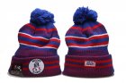 Patriots Team Logo 100th Season Cuffed Pom Knit Hat YP