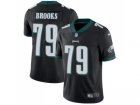 Nike Philadelphia Eagles #79 Brandon Brooks Black Alternate Men Stitched NFL Vapor Untouchable Limited Jersey