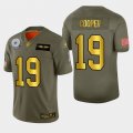 Nike Cowboys #19 Amari Cooper 2019 Olive Gold Salute To Service 100th Season Limited Jersey