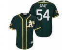 Mens Oakland Athletics #54 Sonny Gray 2017 Spring Training Cool Base Stitched MLB Jersey