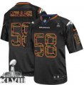 Nike Denver Broncos #58 Von Miller Black Super Bowl XLVIII NFL Elite Camo Fashion Jersey