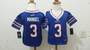 Nike Kids Buffalo Bills #3 EJ Manuel Royal Blue jerseys
