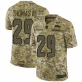 Mens Nike Seattle Seahawks #29 Earl Thomas III Limited Camo 2018 Salute to Service NFL Jersey