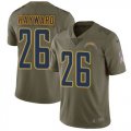 Nike Chargers #26 Casey Hayward Olive Salute To Service Limited Jersey