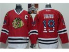 NHL Chicago Blackhawks #19 Jonathan Toews Red USA Flag Fashion 2015 Stanley Cup Champions jerseys