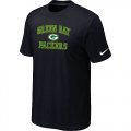 Green Bay Packers Heart & Soul Black T-Shirt
