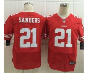nike nfl jerseys san francisco 49ers #21 sanders red[Elite][sanders]