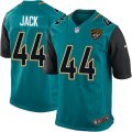 Mens Nike Jacksonville Jaguars #44 Myles Jack Game Teal Green Team Color NFL Jersey