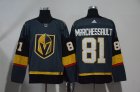 Vegas Golden Knights #81 Jonathan Marchessault Gray With Special Glittery Logo Adidas Jersey