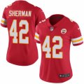 Women's Nike Kansas City Chiefs #42 Anthony Sherman Limited Red Rush NFL Jersey