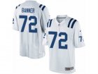 Mens Nike Indianapolis Colts #72 Zach Banner Limited White NFL Jersey