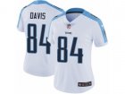 Women Nike Tennessee Titans #84 Corey Davis Vapor Untouchable Limited White NFL Jersey