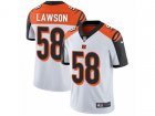 Nike Cincinnati Bengals #58 Carl Lawson Vapor Untouchable Limited White NFL Jersey