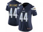 Women Nike Los Angeles Chargers #44 Andre Williams Vapor Untouchable Limited Navy Blue Team Color NFL Jersey