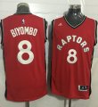 Toronto Raptors #8 Bismack Biyombo Red Stitched NBA Jersey