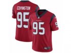Mens Nike Houston Texans #95 Christian Covington Vapor Untouchable Limited Red Alternate NFL Jersey