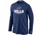 Nike Buffalo Bills Critical Victory Long Sleeve T-Shirt Blue