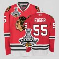 nhl jerseys chicago blackhawks #55 eager red[2013 Stanley cup champions]