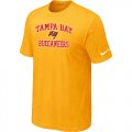 Tampa Bay Buccaneers Heart & Soul Yellowl T-Shirt