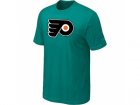 NHL Philadelphia Flyers Big & Tall Logo Green T-Shirt