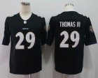 Nike Ravens #29 Earl Thomas III Black Vapor Untouchable Limited Jersey