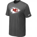 Kansas City Chiefs Sideline Legend Authentic Logo T-Shirt Dark grey
