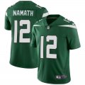 Nike Jets #12 Joe Namath Green Youth New 2019 Vapor Untouchable Limited Jersey