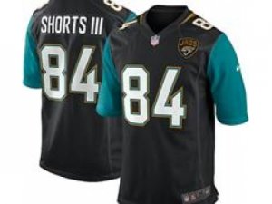 Nike NFL Jacksonville Jaguars #84 Cecil Shorts III Black Alternate Jerseys(Game)